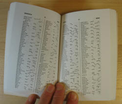 (4) Pitman's Shorthand Dictionary pages
