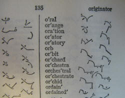 (5) Pitman's Shorthand Dictionary words